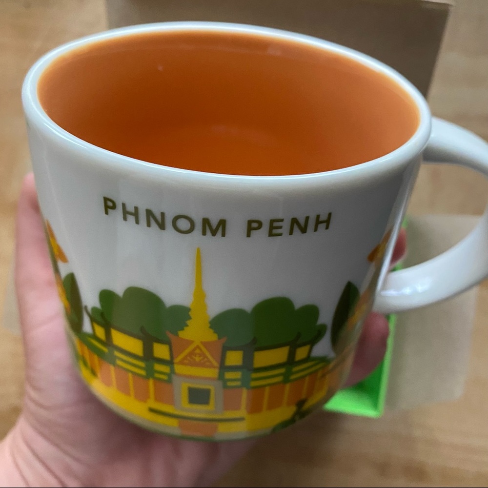 NWT Starbucks Phnom Penh YAH Collection Mug 14 oz